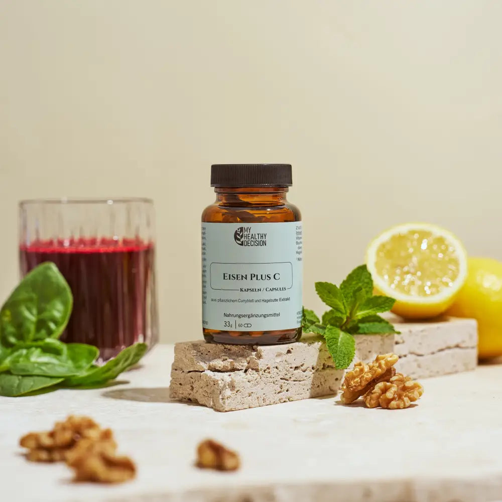 GUT HEALTH BUNDLE- 1 x Bifido Blend Darmbakterin + 1 x Eisen plus C - Nahrungsergänzungsmittel