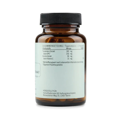2 x OPC TRAUBENKERN-EXTRAKT mit Vitamin C und Acerola- 10% sparen mit einem Doppelpack - Nahrungsergänzungsmittel