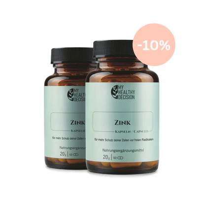 2 x ZINK 15 mg 10% sparen mit einem Doppelpack - Nahrungsergänzungsmittel