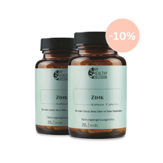 2 x ZINK 15 mg 10% sparen mit einem Doppelpack - Nahrungsergänzungsmittel